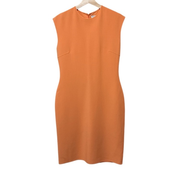 EUC - Celine Finition Main Sleeveless Dress - Size 40 - Peach - Picture 1 of 4